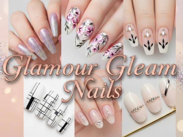 Glamour Gleam Nails